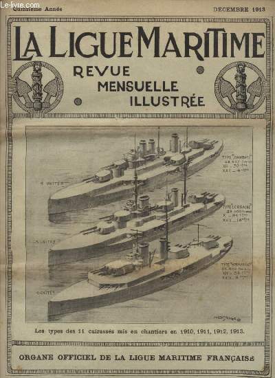 LA LIGUE MARITIME - DECEMBRE 1913.