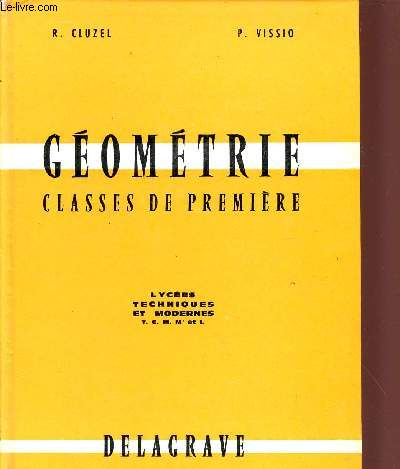 GEOMETRIE / CLASSES DE PREMIERE T.C.M.M'.