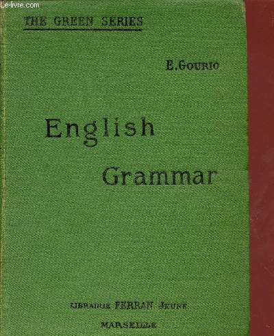 ENGLISH GRAMMAR.