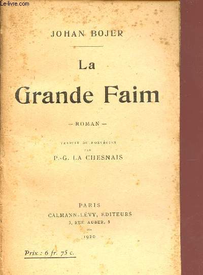 LA GRANDE FAIM.