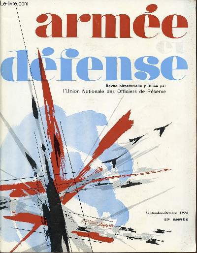 ARMEE ET DEFENSE / SEPTEMBRE-OCTOBRE 1978 / 57 ANNEE.