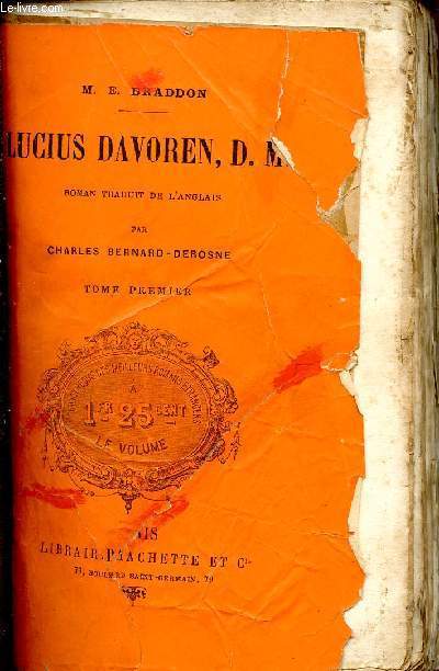 LUCIUS DAVOREN D.M. / TOME PREMIER.