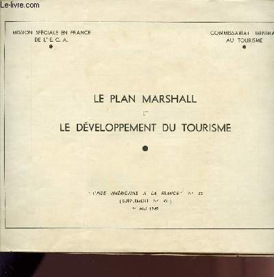 LE PLAN MARSHALL ET LE DEVELOPPEMENT DU TOURISME / 