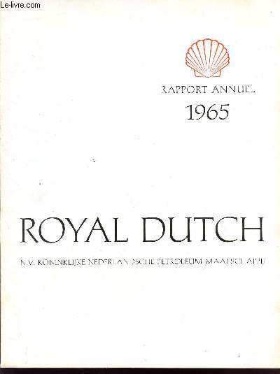 ROYAL DUTCH / RAPPORT 1965.