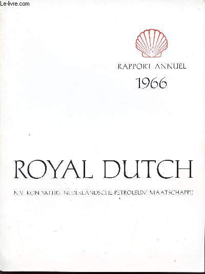 ROYAL DUTCH / RAPPORT 1966.