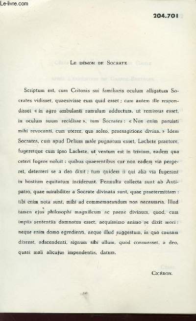 FICHES - VERSIONS LATINES - CICERON - SUETONE - VALRE-MAXIME - APULEE - PLINE LE JEUNESENEQUE ....