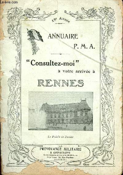 ANNUAIRE P.M.A. - CONSULTEZ MOI A VOTRE ARRIVEE A RENNES.