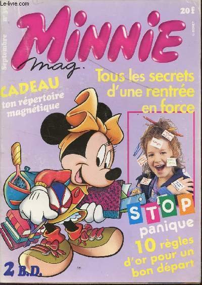 MINNIE MAG / N39 - SEPTEMBRE 1998.