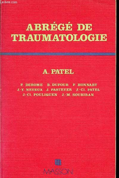 ABREGE DE TRAUMATOLOGIE.