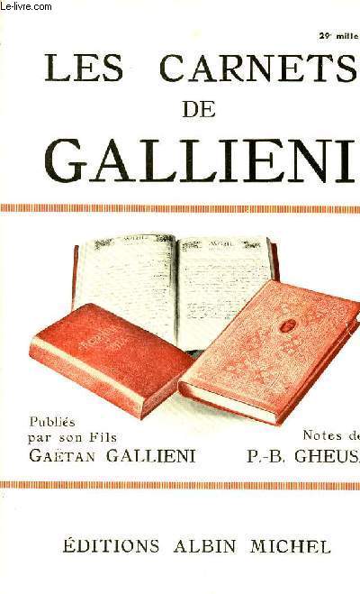LES CARNETS DE GALLIENI.