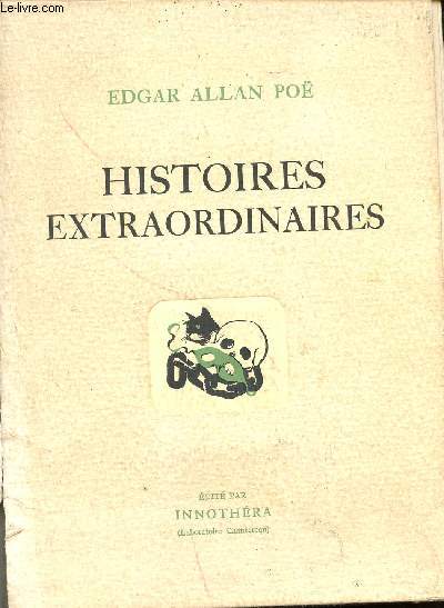HISTOIRES EXTRAORDINAIRES.