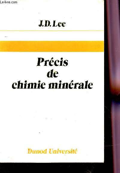 PRECIS DE CHIMIE MINERALE.