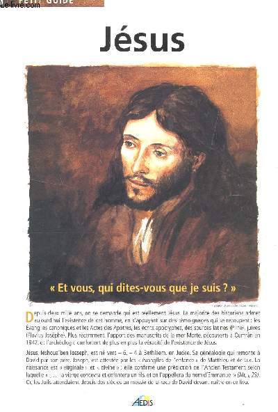PLAQUETTE N67 / JESUS / COLLECTION PETIT GUIDE.