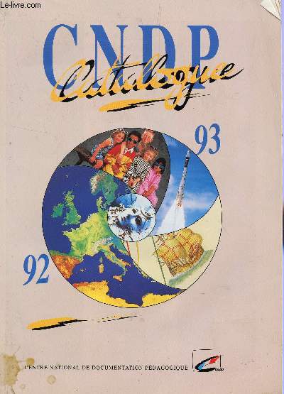 CATALOGUE CNDP 92-93.