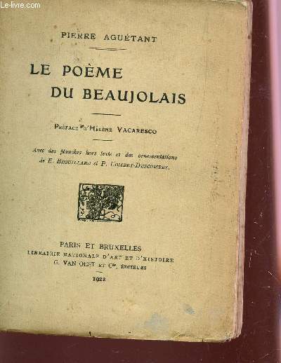 LE POEME DU BEAUJOLAIS.