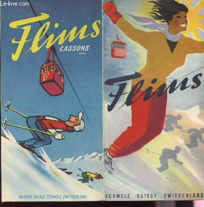 FLIMS, CASSONS - PLAQUETTE PUBLICITAIRE.