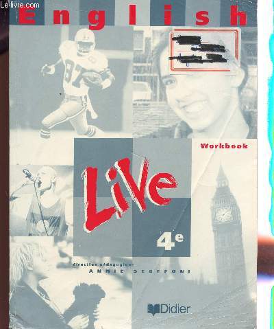 LIVE - CLASSE DE 4e / WORDBOOK .