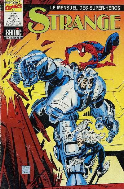 MARVEL / SPECIAL STRANGE - N295 - JUILLET 1994  /  / LE MENSUEL DES SUPER HEROS .