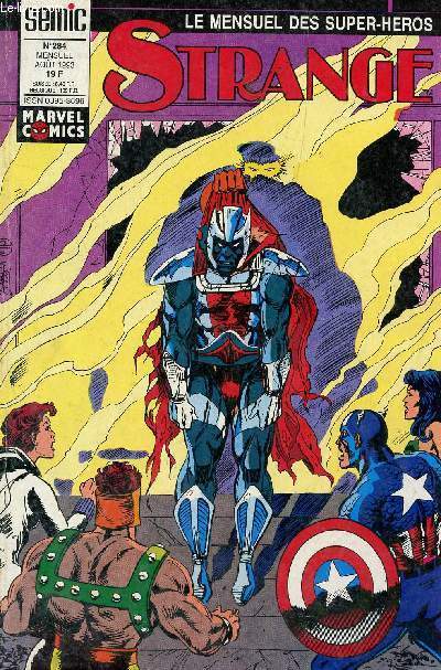 MARVEL COMICS - LE MENSUEL DES SUPER HEROS / STRANGE - N284 - AOUT 1993.
