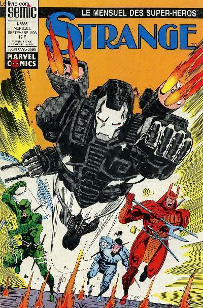 MARVEL COMICS - LE MENSUEL DES SUPER HEROS / STRANGE - N285 - SEPTEMBRE 1993.