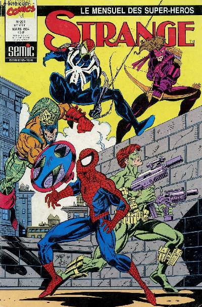 MARVEL COMICS - LE MENSUEL DES SUPER HEROS / STRANGE - N291 - MARS 1994.