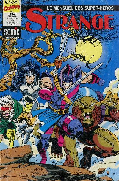 MARVEL COMICS - LE MENSUEL DES SUPER HEROS / STRANGE - N292 - AVRIL 1994.