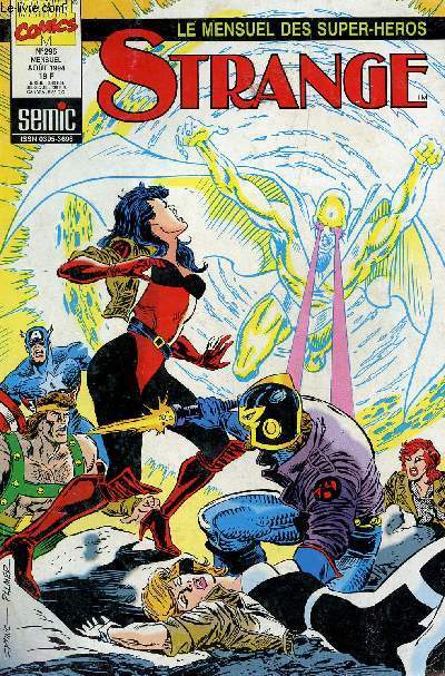 MARVEL COMICS - LE MENSUEL DES SUPER HEROS / STRANGE - N296 - AOUT 1994.