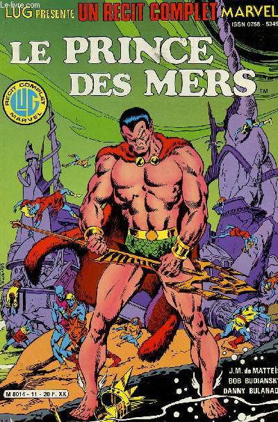 COLLECTION LUG RECIT COMPLET MARVEL : LE PRINCE DES MERS.