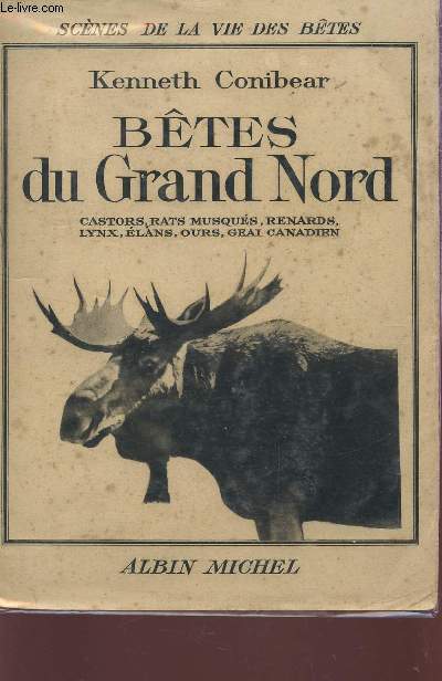 BETES DU GRAND NORD : CASTORS, RATS MUSQUES, RENARDS, LYNX, ELANS, OURS, GEAI CANADIEN / COLLECTION 
