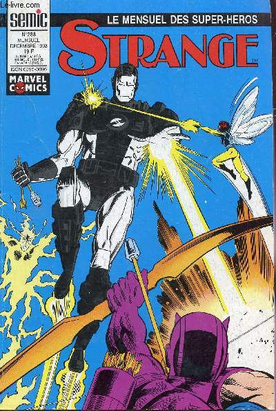 MARVEL COMICS / STRANGE - N288 - DECEMBRE 1993 / LE MENSUEL DES SUPER HEROS.