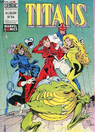 TITANS - MARVEL COMICS - ALBUM N54 (N160, 161, 162).