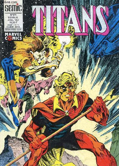 TITANS - MARVEL COMICS - N171 - AVRIL 1993.