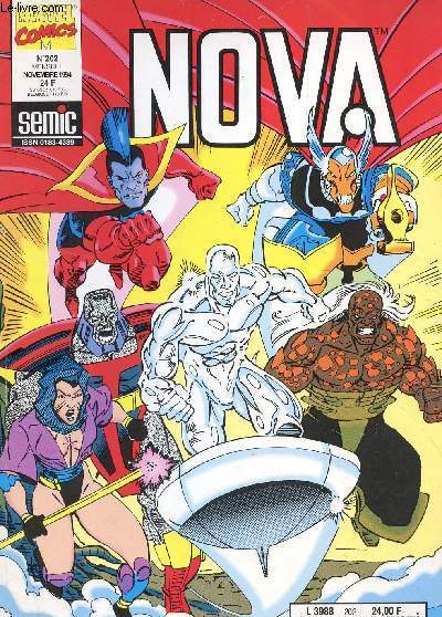 NOVA - MARVEL COMICS - N202 - NOVEMBRE 1994.