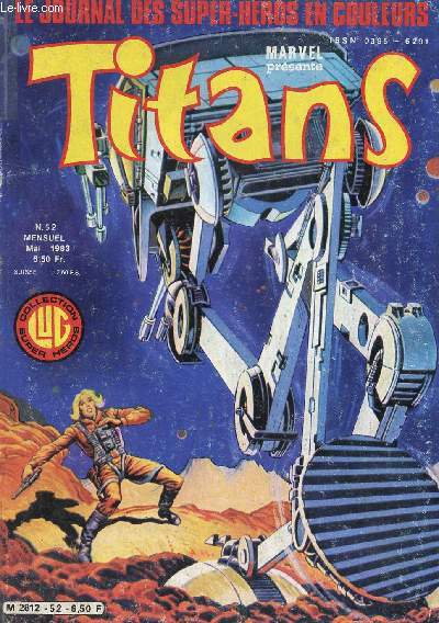 TITANS - MARVEL COMICS - N52 - MAI 1983.
