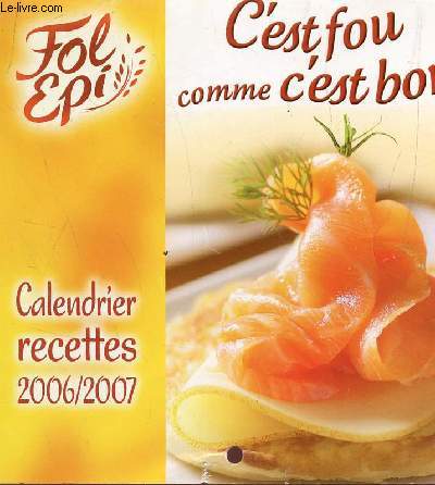 FOL EPI - CALENDRIER ET RECETTES 2006-2007.