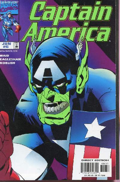 CAPTAIN AMERICA - NUMERO 6 - JUN 1998.