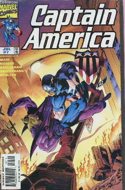 CAPTAIN AMERICA - NUMERO 7 - JULY 1998.
