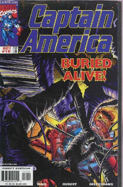 CAPTAIN AMERICA - NUMERO 10 - OCTOBER 1998.