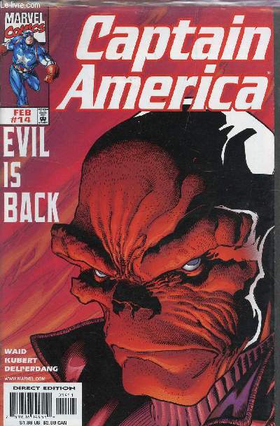 CAPTAIN AMERICA - NUMERO 14 - FEBRUARY 1999 : EVIL IS BACK...