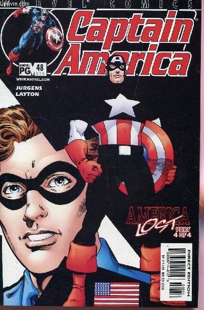 CAPTAIN AMERICA - NUMERO 48 - DECEMBER 2001 : AMERICA LOST (PART 4 OF 4).