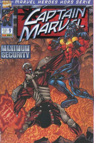 CAPTAIN MARVEL - MARVEL HEROES HORS SERIE N9 - DECEMBRE 2001 - MAXIMUM SECURITY.