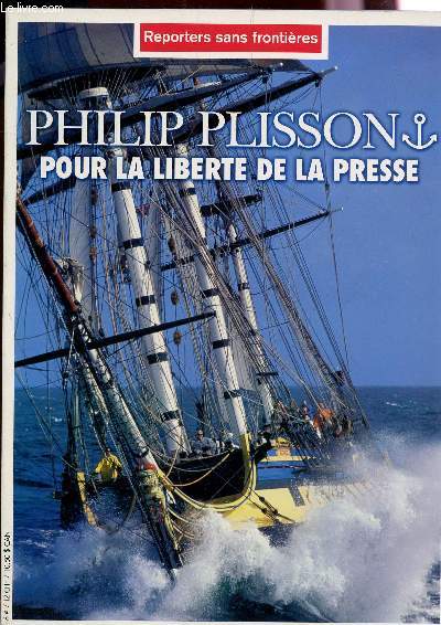 PHILIP PLISSON : POUR LA LIBERTE DE LA PRESSE.