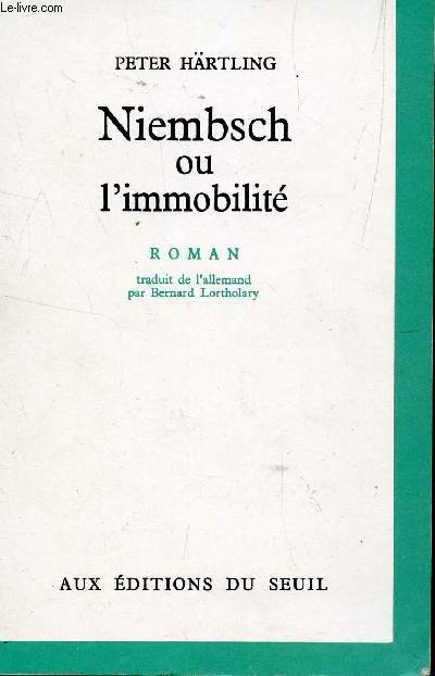 NIEMBSCH OU L'IMMOBILITE - SUITE MUSICALE.