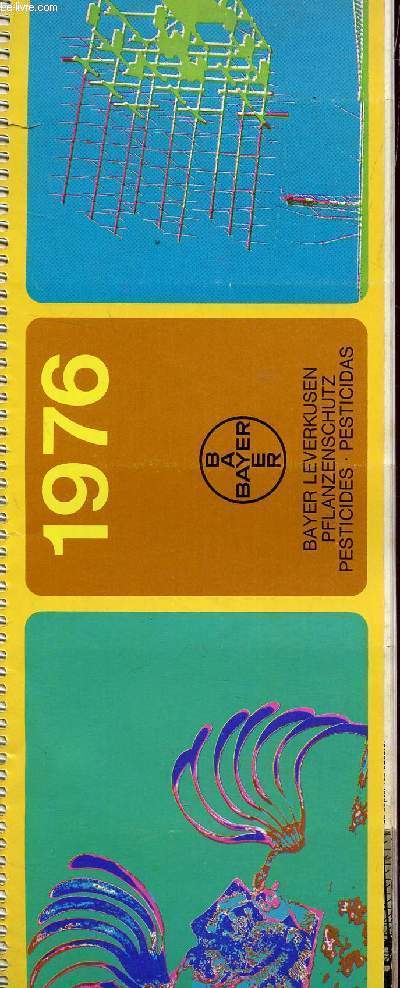 CALENDRIER BAYER 1976.