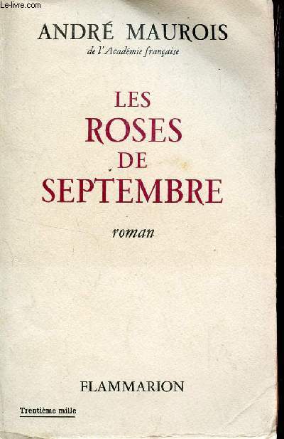 LES ROSES DE SEPTEMBRE.