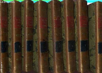 THEATRE DE EUGENE SCRIBE, DEDIE PAR LUI A SES COLLABORATEURS / EN 8 VOLUMES (DU TOME 1  8).