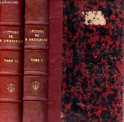 LETTRES DE MADAME SWETCHINE- TOMES I ET II / TROISIEME EDITION.