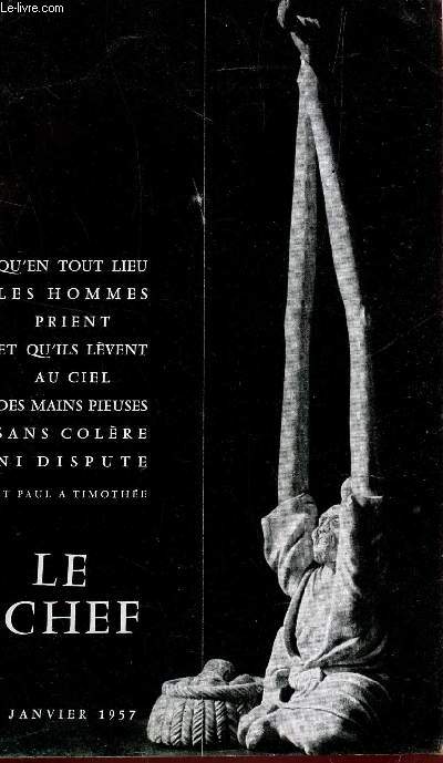 LES SCOUTS DE FRANCE- NUMERO 326 / JANVIER 1957 / VOX CLAMANS - HONNEUR, COURTOISIE,ESPRIT CHEVALERESQUE - UN DEVOIR PLUS GRAND QUE CELUI D'AIMER - LA TACHE DU SCOUTMESTRE - 22 FEVRIER - SCOUT - COMMENT PREPAPRER LA MESSE A LA MEUTE? ....