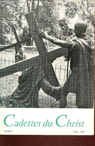 CADETTES DU CHRIST / MARS 1958.
