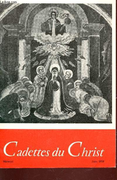 CADETTES DU CHRIST / JUIN 1958.